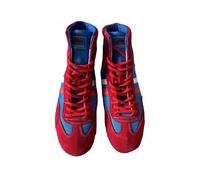 Zapatos entrenamiento de lucha libre ligeros,rojo Zapatos de judo de interior con suela blanda,Zapatillas zapatos de sambo para Hombre mujer,Zapatillas para Culturismo,Zapatillas de Atletismo,35-45 EU