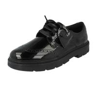 Zapatos Escolares Clarks Niña De Cuero Leather Con Cordones Lorcam Lace