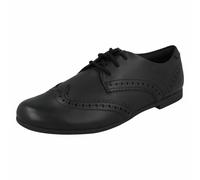 Clarks Scala Lace Y, Zapatos de cordones derby Niñas, Negro (Black), 36 EU