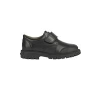 Zapatos Escolares De Cuero Correa Riptape Niños Geox Shaylax MKP