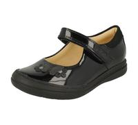 Zapatos Escolares Detallados Clarks Scooter Daisy Butterfly Para Niñas