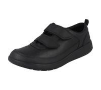 Clarks Scape Flare Y, Zapatos de vestir par uniforme Niñas, Negro (Negro), 40 EU