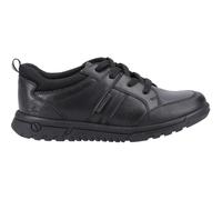 Zapatos Escolares Para Niños Hush Puppies Steven De Cuero BTS Negros