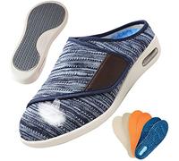 Zapatos Especiales para Juanetes Mujer Zapatos para Caminar sin Cordones con cojín de Aire para Mujer Zapatos para Caminar ortopédicos para diabéticos,Lightblue,39 EU