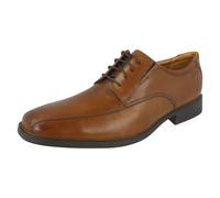 Zapatos Formales Clarks Tilden Para Hombre Con Cordones Cuero Marrón Negro Tan
