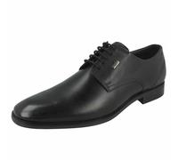 Zapatos Formales De Cuero Negro Bugatti '16002' Para Hombre Con Cordones