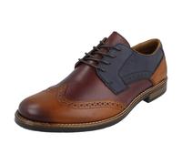Zapatos Formales De Cuero Rieker Con Cordones Tipo Oxford Brogue