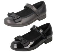 Zapatos Formales/Escuela Clarks Scala Para Niñas