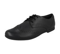 Clarks Scala Lace Y, Zapatos de cordones derby Niñas, Negro (Black), 37 EU