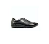 Geox Uomo Symbol B, Zapatos Hombre, Negro, 46 EU