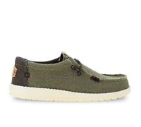 HEYDUDE Mocasin Sport Tejido Hombre 1559 Color: Marrón Talla: 45