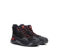 Dainese Atipica Air 2 Zapatos de motocicleta, negro-rojo, tamaño 46 para Hombres