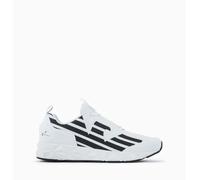 Zapatos Hombre EA7 Emporio Armani Zapatillas Logo Moda X8X033 D611 Blanco Azul