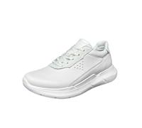 Zapatos Hombre Vestir Men's Leather Casual Shoes Thick Soled Wear-Resistant Hiking Couple Shoes Black Sports Shoes For Men(White,40)