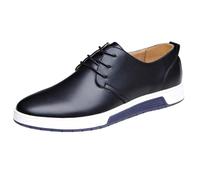 Zapatos Hombre Vestir Piel,Scarpe Da Uomo In Pelle con Lacci Casual Formali Traspiranti Alla Moda Da Lavoro Alla Moda