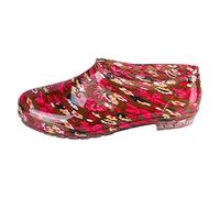 Zapatos impermeables para mujer, zuecos casuales de jardinería, zapatos de lluvia de corte bajo para lluvia, zapatos elegantes para clima húmedo, para uso diario al aire libre, caminar y ocio, hot