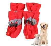 Zapatos Impermeables para Perros,4 Botas de Lluvia para Perro
