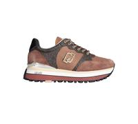 Zapatos Liu Jo Maxi Wonder 57 Zapatillas Deportivas Mujer Cuero Marrón