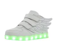 Zapatos Luminosos LED de 7 Colores para niños, Zapatillas Altas con para niños, Zapatos Luminosos con Carga Colorida por USB