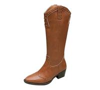 Zapatos medievales para mujer, de ante para cowboyboyboys, puntiagudos, tacón medieval, tacón de bloque en el tobillo, botines de verano, botas vikingas, cazadores de caballeros para Halloween