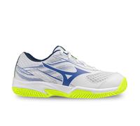 Mizuno Niños Zapatillas de Tenis Break Shot 5 CC J Código 61GC2555-20 Blanco, Blanco Azul Amarillo, 40 EU