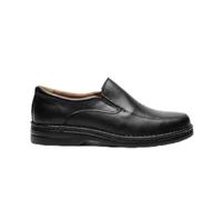 Zapatos Mocasines Hombre Cuero y Nobuck: Estilo Castellano de Vestir sin Borlas. Suela Dura Resistente y Acabado Brillante o Mate. Ideal Traje Boda y Uso Diario. Diseño Italiano Clásico y Moderno