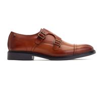 Zapatos Monk Para Hombre Base London De Cuero Diablo Formales Con Doble Hebilla