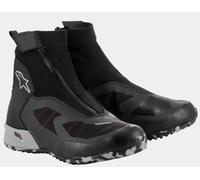 Zapatos Moto Impermeable Alpinestars CR-8 Gore-Tex Black Mid Gris Bright R