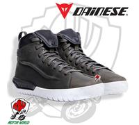 Zapatos Moto Impermeable Dainese Metractive D-Wp Humo Verde White Talla 44