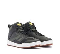 Zapatos Moto Verano Dainese Suburbio Air Zapatos Hombre Black/White / Army Verde