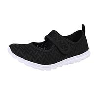 Zapatos Mujer Ancho Especial Ligeras Transpirables Gimnasio Sneakers Zapatillas Deporte para Mujer,Color Sólido,Novedad Verano,Patrón Malla,Transpirable,Cómodo,Práctico Gancho,Zapatos Sin Cordones