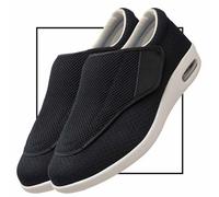 Zapatos Mujer Ancho Especial Verano Adelgazar Zapatos Jogging Zapatillas De Running Zapatos Mujer Comodos Zapatos Casuales De Punto Correr Platform Sneaker (Color : Black, Size : 39 EU)
