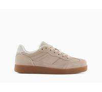 Zapatos Mujer AX ARMANI EXCHANGE Zapatillas Piel Logo XDX182 01819 Beis