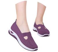 Zapatos Mujer Comodos Vestir, Zapatillas Mujer Deportivas, ortopédicos de Malla Transpirable para Mujers, sin Cordones y Suela amortiguadora cómodas para Caminar y Actividades diarias