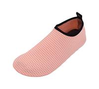 Zapatos Mujer Cómodos Zapatos planos de seguimiento de flujo al aire libre para parejas para vadear, nadar, caminar descalzo, bucear, zapatos casuales, rojo, 39 EU