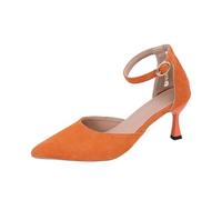 Zapatos Mujer Elegantes Pitillos, Zapatos Tacon Mujer Novia, Aguja con Punta Afilada Y Correa Al Tobillo Un Look Casual Y Wedge Sandals Zapatillas De Vestir Zapatillas Comodas Sandals For Women