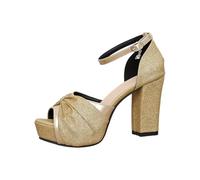 Zapatos Mujer Elegantes Pitillos, Zapatos Tacon Mujer Stilettos, Sandalias Brillantes Alto Sandalias Plataforma con Tiras Y Sandals For Women Wedge Sandals Zapatillas De Vestir Zapatillas Comodas