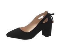 Zapatos Mujer Elegantes TacóN, Zapatos Tacon Mujer Stilettos, Punta Afilada con Lazo CláSico Sofisticados Es Altos El DíA A Zapatillas De Vestir Wedge Sandals Zapatillas Comodas Sandals For Women