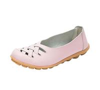 Zapatos Mujer Primavera 2026 Slip On Women Comfort Walking Flat Mocasines Casual Mocasines Driving Mocasines Zapatos de senderismo para mujer, Rosa., 40 EU