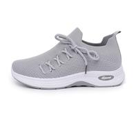 Zapatos Mujer Verano Comodos - Zapatos Deportivos De Moda De Verano para Mujer Suela Plana Antideslizante Parte Superior De Malla Hueca Transpirables Suaves Sin Cordones Estilo Informal Zapato