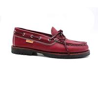 Zapatos náuticos clásicos Fabricados en España Apache 412 Burdeos - Color - Burdeos, Talla - 46