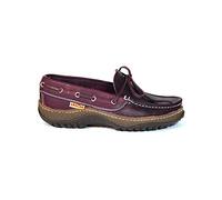 Zapatos náuticos clásicos Fabricados en España Apache 512 Burdeos - Color - Burdeos, Talla - 45