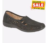 Zapatos Negros Casual De Verano Para Mujeres Boulevard Athena