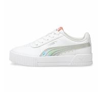 Zapatos Niña PUMA Carina Rainbows 380896 01 Blanco Plata Zapatillas Deportivo