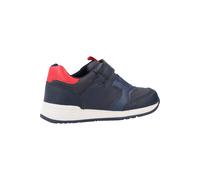 Geox B Rishon Boy A, Botines de Senderismo Bebé-Niños, Navy Red, 18 EU