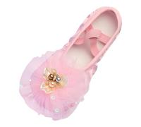 Zapatos Niño Niña Sneakers Danza Ballet Performance Yoga Encaje Interior Deportivo, rosa, 27 EU