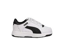 Zapatos Niño PUMA Rebound Negro Blanco Rasgar Escuela Guardería Gimnasia Paseo