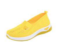 Zapatos ortopédicos de mujer sin cordones zapatillas de deporte ligeras antideslizantes transpirables malla zapatillas tenis running casual trabajo zapatos de casa senderismo zapatos de paseo, 02a