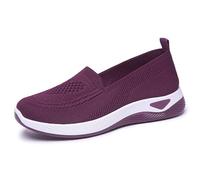 Zapatos ortopédicos de mujer sin cordones zapatillas de deporte ligeras antideslizantes transpirables malla zapatillas tenis running casual trabajo zapatos de casa senderismo zapatos de paseo, 05a