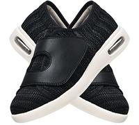 Zapatos Ortopédicos Fascitis Plantar Zapatos Osteoartritis Hombre Zapatillas Juanetes Ancho Especial Sneaker Casuales Zapatillas de Deporte Zapatos Sanitarios Zapatos Diabético,Blackgrey,44.5 EU